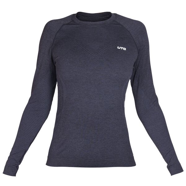 Термофутболка с длинным рукавом женская UTO Running Long Sleeve W's 946220 Черная XL, Название цвета: Черный, Товаров в упаковке, шт: 1, Размер: XL, Страна-производитель: КИТАЙ, изображение 7