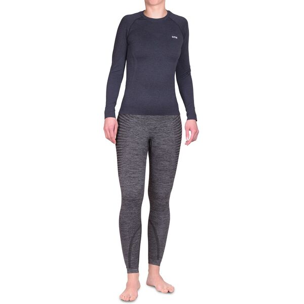 Термофутболка с длинным рукавом женская UTO Running Long Sleeve W's 946220 Черная XL, Название цвета: Черный, Товаров в упаковке, шт: 1, Размер: XL, Страна-производитель: КИТАЙ, изображение 3