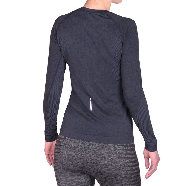 Термофутболка с длинным рукавом женская UTO Running Long Sleeve W's 946220 Черная XL, Название цвета: Черный, Товаров в упаковке, шт: 1, Размер: XL, Страна-производитель: КИТАЙ, изображение 2