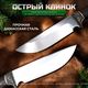 Нож Лорд из стали 95х18, рукоять венге, литьё мельхиор, Название цвета: Серый, коричневый; Сталь 95х18; Рукоять венге, Страна-производитель: РОССИЯ, изображение 10