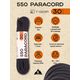 Паракорд 550 T-Gear x CORD nylon 30м (Black), Название цвета: Black, Страна-производитель: РОССИЯ