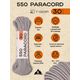 Паракорд 550 T-Gear x CORD nylon 30м (Grey), Название цвета: Grey, Страна-производитель: РОССИЯ