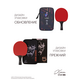 Ракетка для настольного тенниса LOKI Kirin Star K5 с чехлом профессиональная, изображение 8