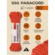 Паракорд 550 T-Gear x CORD nylon 30м (Orange-Gold), Название цвета: Orange-Gold, Страна-производитель: РОССИЯ