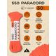 Паракорд 550 T-Gear x CORD nylon 30м (Neon Orange), Название цвета: Neon Orange, Страна-производитель: РОССИЯ