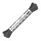 Паракорд 275 (мини) CORD nylon 10м RUS световозвращающий (graphite), Название цвета: Темно-серый, Товаров в упаковке, шт: 1, Варианты:  , Страна-производитель: РОССИЯ