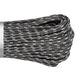 Паракорд 275 (мини) CORD nylon 10м RUS световозвращающий (graphite), Название цвета: Темно-серый, Товаров в упаковке, шт: 1, Варианты:  , Страна-производитель: РОССИЯ, изображение 2