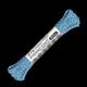 Паракорд 275 (мини) CORD nylon 30м RUS световозвращающий (carolina blue), Название цвета: Голубой, Товаров в упаковке, шт: 1, Варианты:  , Страна-производитель: РОССИЯ, изображение 3