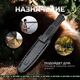 Туристический нож НР-18 (финка), сталь AUS8, рукоять эластрон, Название цвета: Черный; Сталь AUS8; Рукоять эластрон, Страна-производитель: РОССИЯ, изображение 15