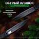 Охотничий нож Витязь, сталь AUS8, рукоять эластрон, Название цвета: Черный; Сталь AUS8; Рукоять эластрон, Страна-производитель: РОССИЯ, изображение 22