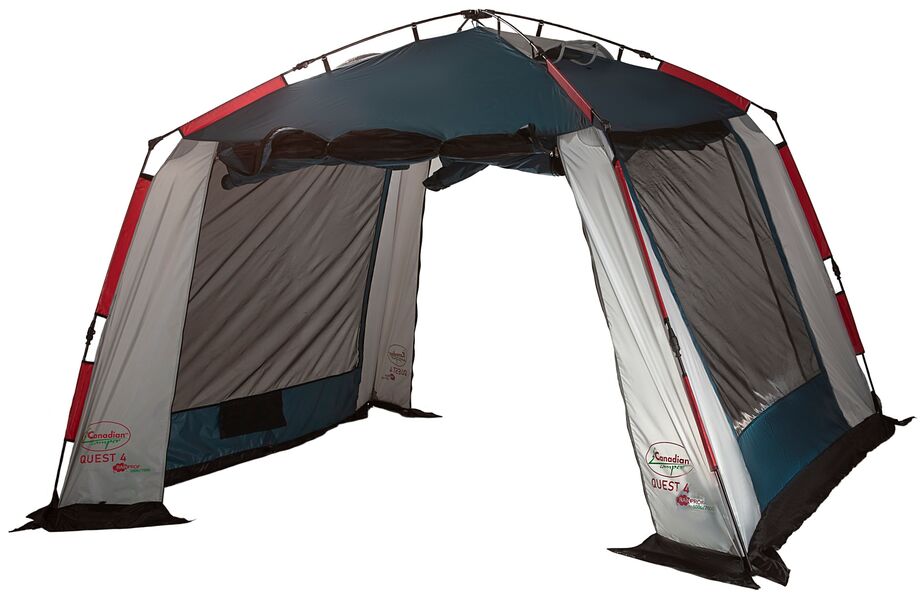 Тент-шатер Canadian Camper Quest 4 быстросборный royal, Название цвета: Royal, Размер: 7200x3000x3000, Страна-производитель: КИТАЙ, изображение 3