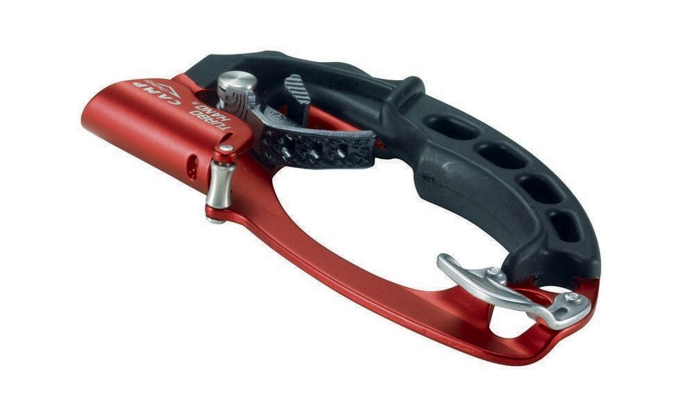 Зажим жумар TURBOHAND PRO CAMP, правый, алюминий, сталь, красный, изображение 5